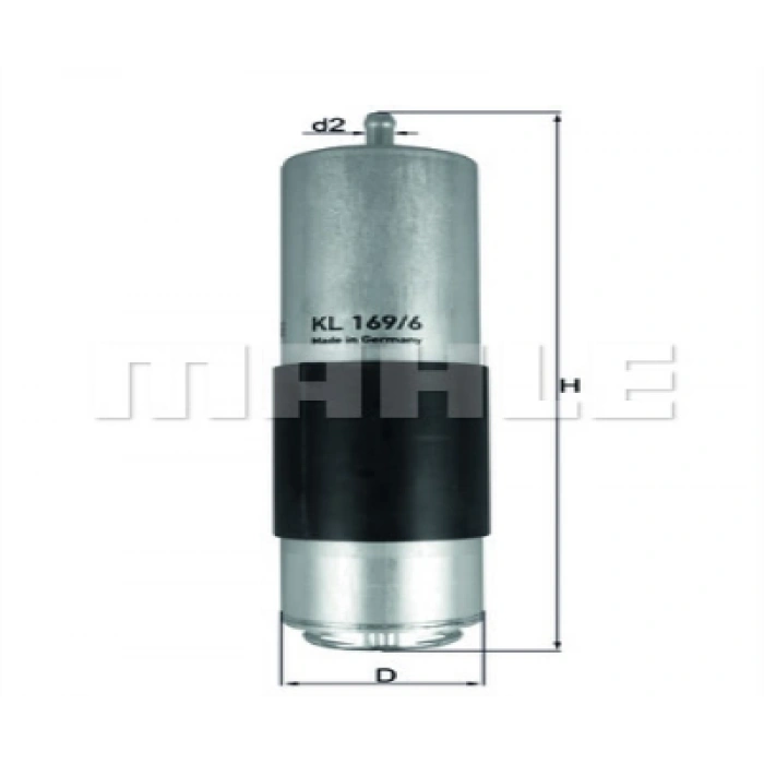 YAKIT FILTRESI W205 M626 14-
