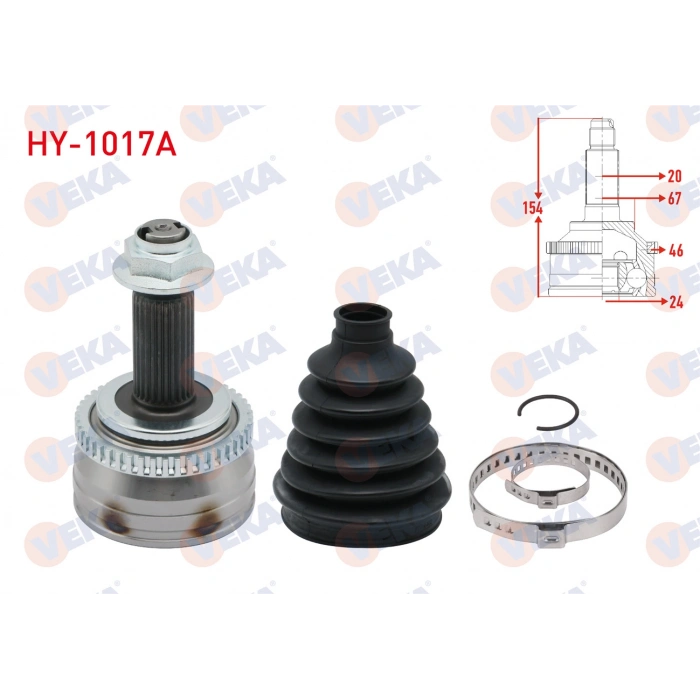 Z-ROT SOL ARKA HYUNDAI KONA (OS) 2018-