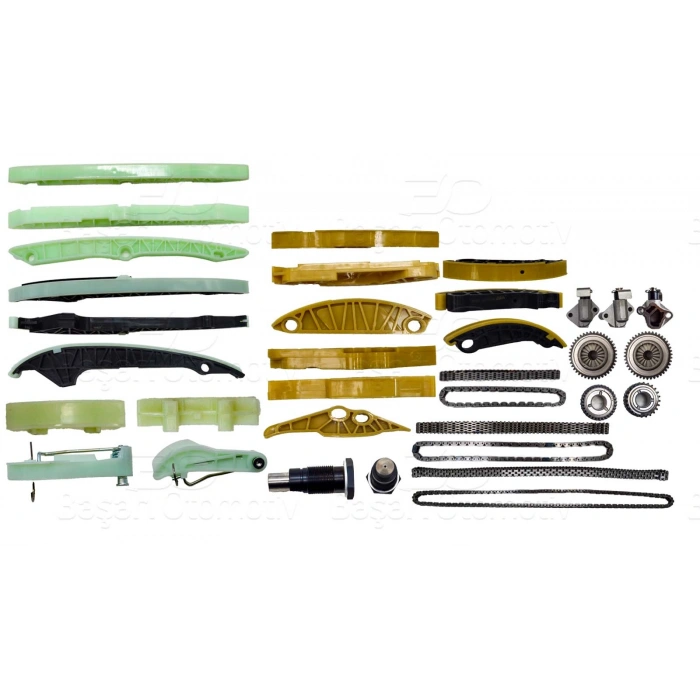 ZINCIR SETI 14 PARCA VW PASSAT AUDI A3 A4 1.8 2.0 TFSI BZB-CABA-CABB-CDAA-CDHA-CCZA-CDAB