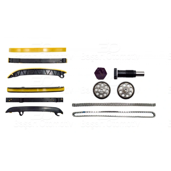 ZINCIR SETI 5 PARCA VW GOLF6 POLO TOUARAN CADDY 1.2 TSI CBZA CBZB 09 >