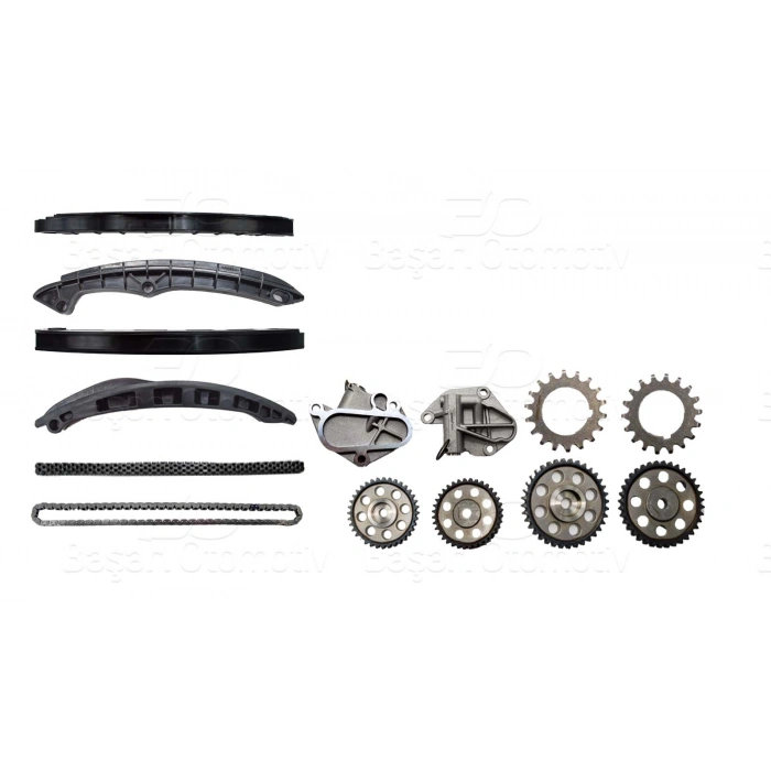 ZINCIR SETI 7 PARCA VW POLO SKODA FABIA SEAT IBIZA 1.2 CGPA CGPB CGPC CHPA CHTA CJLA 09 >