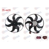 FAN MOTORU SU RADYATORU VOLKSWAGEN GOLF V (1K1) 1.4i 365mm BUYUK 2003-2009 VEKA 25-4420