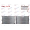 SU RADYATORU BRAZING KALINLIK 26mm TOTOYA COROLLA (E15_) 2007-2012/ COROLLA (E18_) 2012-2018/ AURIS (E15_) 2007-2012/ AURIS (E18_) 2012-2018 1.4 D-4D M-T AC+/-