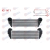 TURBO RADYATORU (INTERCOOLER) BMW X5 (E70) 3.0 D - 3.5 XD - 4.0 D 2007-2012/ X5 (F15,F85) 2.5 D - 3.0 D - 4.0 e 2014-/ X6 (E71,E72) 3.0 D - 3.5 D - 4.0 D 2008-/ X6 (F16,F86) 3.0 D - 4.0 D 2014-