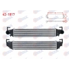 TURBO RADYATORU (INTERCOOLER) FIAT 500X 1.3 MJT - 1.4 - 1.6 MJT M-T 2014-/ JEEP RENEGADE 1.4 4X4 - 1.6 CRD - 2.0 CRD 4X4 M-T 2014-
