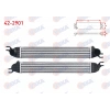 TURBO RADYATORU (INTERCOOLER) MINI COOPER 1.6 D - 1.6i 2006-2013/ CLUBMAN 1.6 2007-/ COUNTRYMAN 1.6 2010-2014