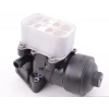 YAĞ SOĞUTUCU FİLTRE KÜTÜĞÜ KOMPLE CADDY-AMAROK-GOLF6-JETTA-PASSAT-CRAFTER-T5 03L115389H ORJ T1