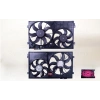 FAN KOMPLE (360 MM+295 MM-4 FIS-220W+150W) VW GOLF5 JETTA PASSAT LEON 05 > WISCO 1113020-00 (T1)