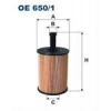 YAG FILTRESI CADDY III GOLF V / VI / PLUS JETTA III  (FILTRON) OE-650/1