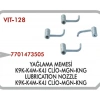 YAĞLAMA JETİ MEMESİ SOL K9K KANGO 2 MEGAN 2 CLİO 2 KALIN UC VİTESSE (VIT) 128L