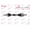 KOMPLE AKS SOL ON HYUNDAI ACCENT ERA 1.5 CRDI ABSLI 48 DIS UZUNLUK 633mm 2006-2012 / KIA RIO II (JB) 1.5 CRDI 2005-2011