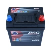 AKÜ 12V 36AH 360CCA (B19/NS40) (187x127x225) (DÜZ) BM BM BM
