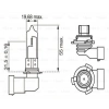 AMPUL 12V 51W HB4 *P22d* PURE LIGHT