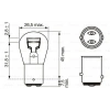 AMPÜL P21/5W --- ( 24V / 3W ) UNIVERSAL BM 78-