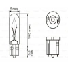 AMPUL T5 1 2W RENAULT BM 00-