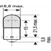 AMPÜL T6W 12V 6W BA9s 53 TEK DUY DÜZ TIRNAK XENON BM BM BM