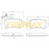 ARKA FREN BALATASI (CARBON FORMÜL) FIAT EGEA 2015 DİSK TİPİ
