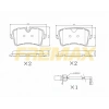 ARKA FREN BALATASI (CORBON FORMÜL) FORD TRANSİT V-362/63 2012 (TEK TEKER)