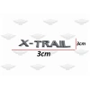 BAGAJ KROM X-TRAİL 02-16 ARKA (X-TRAİL YAZISI)