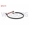 BALATA IKAZ KABLOSU SOL-SAG ON-ARKA 505mm PORSCHE 911 3.4 CARRERA 4 - 3.6 CARRERA S - 4S 1997-2005/ ARKA PORSCHE 911 3.8 CARRERA S - 4S 2004-2008/ ON PORSCHE BOXSTER 2.5 1996-2004