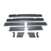 BMW 3 SERI- E30- 87/91; KAPI BANDI TAKIMI/MARŞPİYEL PLASTİĞİ TAKIM (10 PARÇA) (SEDAN/M)