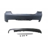 BMW 3 SERI- E90- 05/11; ARKA TAMPON ASTARLI (SENSÖR DELİKSİZ/KARLIKLI/TEK EGZOSLU/ÇEK.KAPAKLI)M-TECH