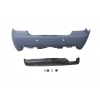 BMW 5 SERI- E60- 04/07; ARKA TAMPON (KARLIKLI/ASTARLI/ÇEKİ DEMİR KAPAKLI/SENSÖR DELİKLİ 24MM)M-TECH