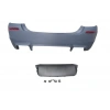 BMW 5 SERI- F10- 10/16; ARKA TAMPON KOMPLE ASTARLI (ÇİFT EGZ.DELİKLİ/KARLIKLI/REFLEKTÖRLÜ) M5 LCI