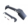BMW 5 SERI- G30- 20/22; ARKA TAMPON (KARLIKLI/REFLEKTÖRLÜ/ÇEKİ KAPAKLI/SENSÖRLÜ) (M-TECH)