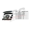 EKSANTRIK ZINCIR SETI ZINCIR-2 KIZAK-EKSANTRIK DISLI-KRANK DISLI-ZINCIR GERGISI-CIVATA-SAPLAMA TRAFIC II/SCENIC II/MEGANE GRANDTOUR/LATITUDE/ESPACE/NISSAN X-TRAIL/OPEL VIVARO 2,0 08-18