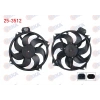 FAN MOTORU DAVLUMBAZLI (400MM+2FIS+7KANAT+288W) RENAULT FLUENCE (L30) 1.5 DCI 2009 >