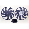 FAN MOTORU DAVLUMBAZSIZ (350 MM-2 FIS-9 KANAT) AUDI A4 A5 A6 2.0TDI 08 >