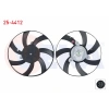 FAN MOTORU (MOTOR+PERVANE) SU RADYATORU VOLKSWAGEN POLO CLASSIC (6KV2) 1.4 CAP 300mm 1995-2001