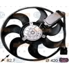 FAN MOTORU SAG 420 mm TOUAREG-Q7-CAYENNE BKS-BUN-BUG-CASA-CJGD-CLZB 2,5 TDI-3,0 TDI 04-
