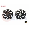 FAN MOTORU (SU+KLIMA) DAVLUMBAZLI TEKLI FAN PEUGEOT PARTNER TEPEE 1.6 HDI 2008-