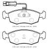 FIAT PALIO- 97/02; ÖN FREN BALATASI 1.2/1.4/1.6cc/1.7/1.9D (2 KABLOLU)(DİSK)(151.5x52.5x18) (BRA