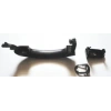 FORD FIESTA- 02/07; ÖN KAPI DIŞ AÇMA KOLU SOL SİYAH (PÜTÜRLÜ TİP) ANAHTAR DELİKLİ (HUSHAN)