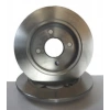 FORD FOCUS- SD/HB- 98/05; ARKA FREN DİSKİ (DÜZ)(ADET)(252,7X10X63,55X33X4)(BRAMAX)
