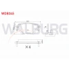 FREN BALATA ARKA FORD MONDEO III 1.6i 16v 2000-2007 / MONDEO III 2.0i 16v 2000-2007 / MONDEO III 2.0 TDCI 2000-2007