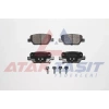 FREN BALATA ARKA IKAZLI FIAT EGEA 1.3 MJT 2015- / EGEA 1.6 MJT 2015- / EGEA 1.4 16v 2015-/ EGEA 1.6 16v 2015-/ EGEA HB 1.6 D 2020-/ EGEA CROSS 1.6 2020-