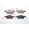 FREN BALATA ARKA IKAZLI HONDA CIVIC IX 1.6i 2012-2016/ CIVIC IX 1.6 I-DTEC 2012-2016/ CIVIC IX 1.4i 2012-2016/ TOYOTA YARIS (P13) 1.4 D-4D 2011-/ YARIS (P13) 1.33 2011-/ YARIS (P13) 1.5 HYBRID 2011-
