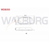 FREN BALATA ARKA MERCEDES A SERISI (W169) A 150 2004-2012/ (W169) A 170 CDI 2004-2012/ B SERISI (W245) B 160 2005-2011/ (W245) B 160 2005-2011/ (W245) B 200 CDI 2005-2011/ VANEO 1.7 CDI 2002-2005