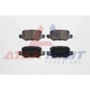FREN BALATA ARKA MERCEDES A SERISI (W169) A 150 2004-2012/ (W169) A 170 CDI 2004-2012/ B SERISI (W245) B 160 2005-2011/ (W245) B 160 2005-2011/ (W245) B 200 CDI 2005-2011/ VANEO 1.7 CDI 2002-2005