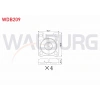 FREN BALATA ARKA MERCEDES C SERISI (W202) C 250 TD 1993-2000 / S CLASS (W140) 3.2 1991-1998