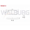 FREN BALATA ARKA TOYOTA LAND CRUISER 90 (_J9_) 3.0 D 1996-2002/ 3.0 D-4D 1996-2002 / 3.0 TD 1996-2002 / MITSUBISHI PAJERO IV (V8W,V9W) 3.2 TD 2007-/ 3.2 DI-D 2007- / 3.8 V6 2007-