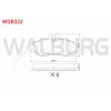 FREN BALATA ARKA VOLKSWAGEN LT 28-35 II 2.8 TDI 1996-2006 / MERCEDES SPRINTER 3T (903) 313 CDI 1995-2006 / (903) 308 D 1995-2006 / (903) 310 D 1995-2006 / (903) 312 D 1995-2006