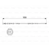 FREN BALATA KABLOSU ARKA 09 5-SERI (F07)