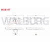 FREN BALATA ON BMW 3 SERISI (E36) 318 i 1990-1998/ (E36) 320 i 1990-1998/ 3 SERISI (E46) 316 i 1998-2005/ (E46) 318 i 1998-2005/ (E46) 320 D 1998-2005/ (E46) 325 i 1998-2005/ (E46) 330 CD 1998-2005