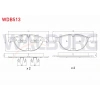 FREN BALATA ON BMW X5 (E70) 4.8i 2007-2012 / BMW X6 (E71,E72) 3.5 D 2008- / BMW X6 (E71,E72) 4.4i 2008-