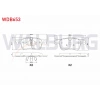 FREN BALATA ON CITROEN C4 PICASSO II 1.6 HDI 2013- / C4 PICASSO II 1.6 VTI 2013-